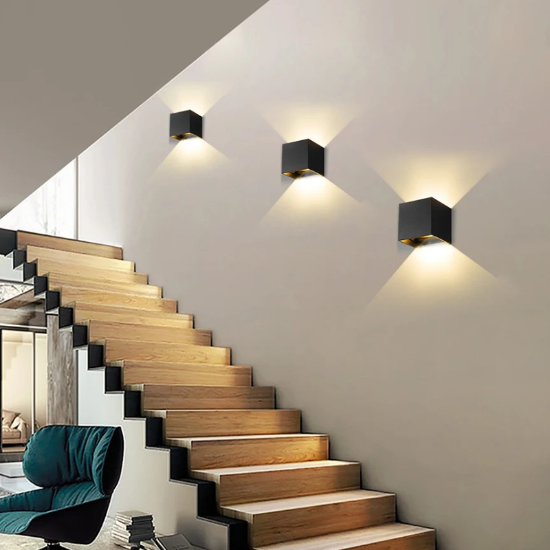 Außenbereich LED-Wandleuchte - Bewegungssensor, Outdoor, Bewegungsmelder, Winkel
