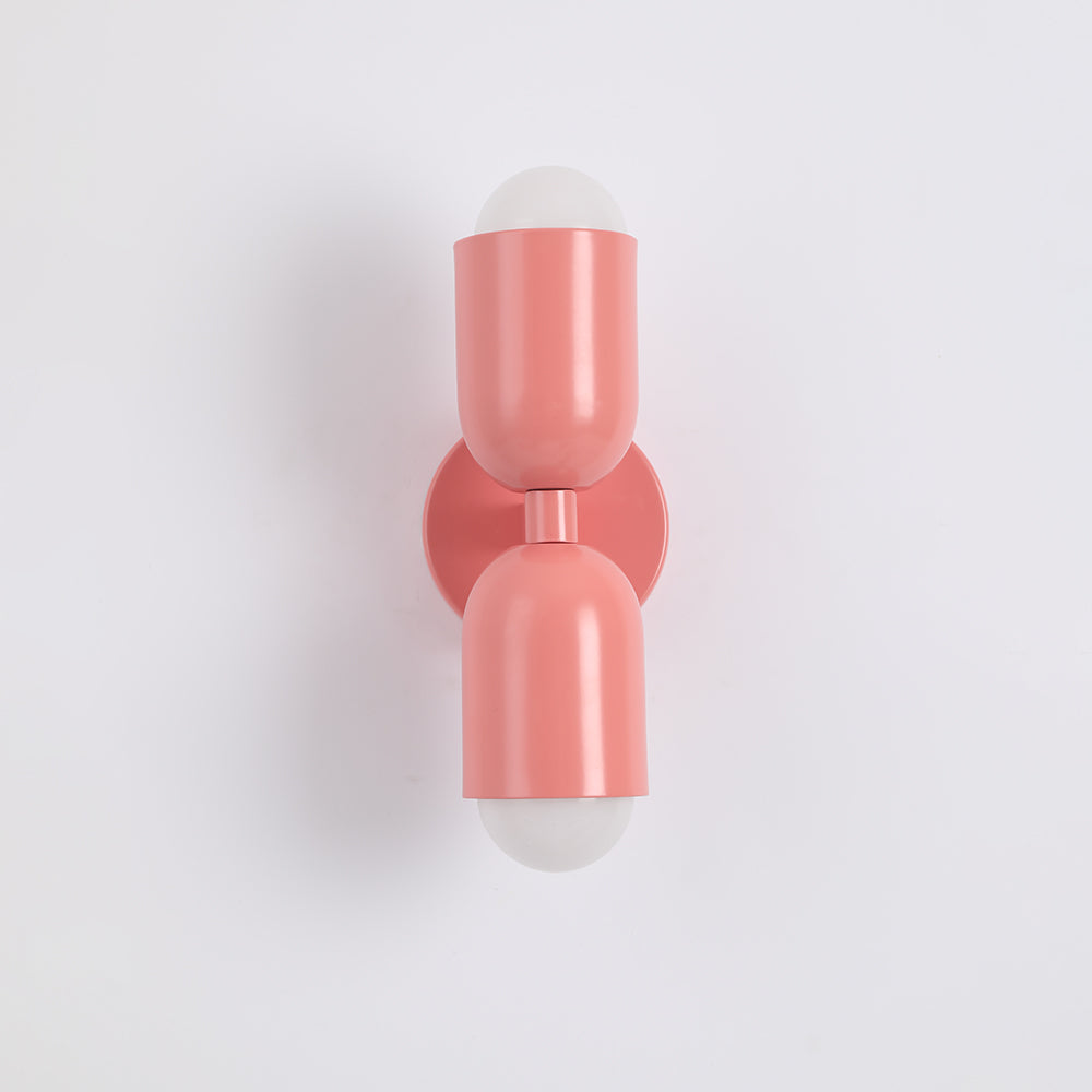 Morandi Moderne LED-Wandleuchte 2-flammig Schwarz Innen/Flur Metall