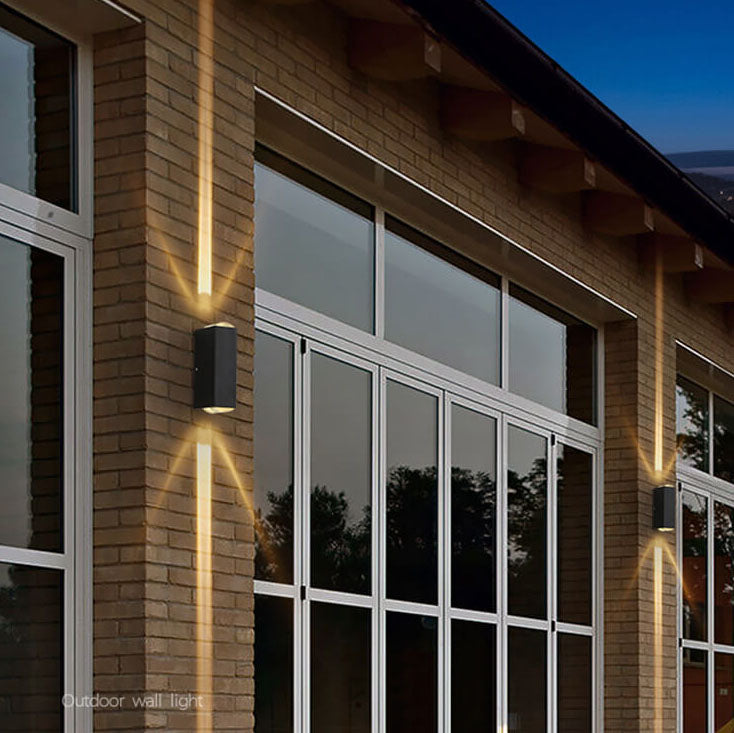 Moderne wasserdichte LED-Design-Außenwandleuchte