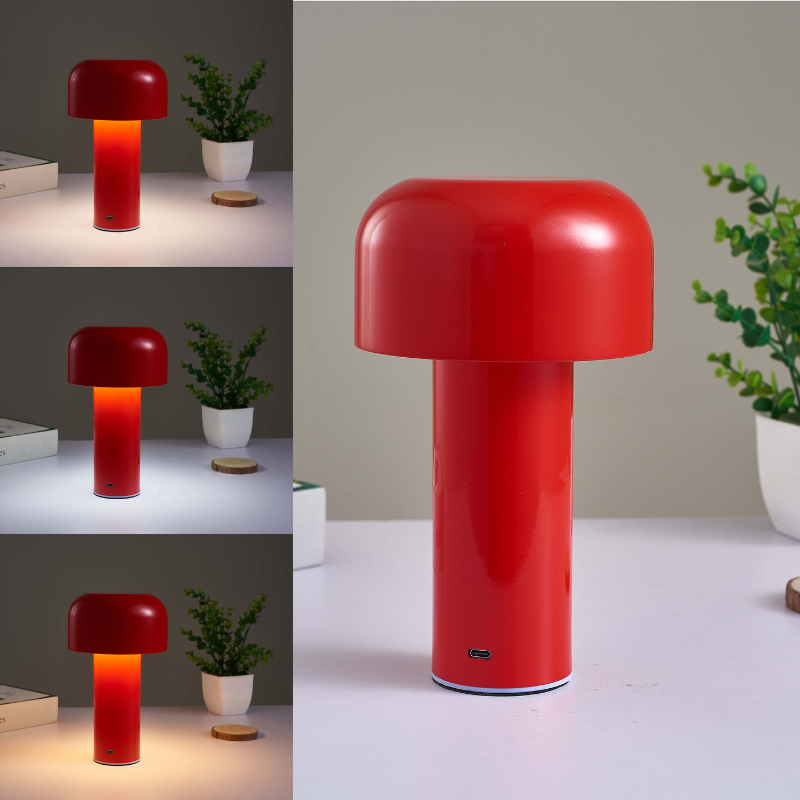 Royelux kabellose Touch-Pilz Tischlampe