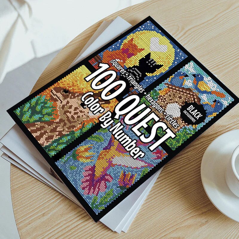 Garduru - Entdecken Sie verborgene Kunstwerke mit jedem Farbstrich (100 QUEST Farben)