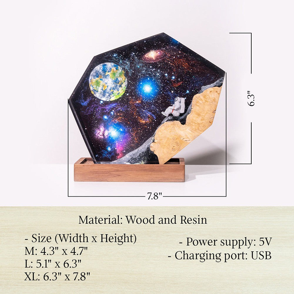 Kosmischer Voyager Epoxidlampe