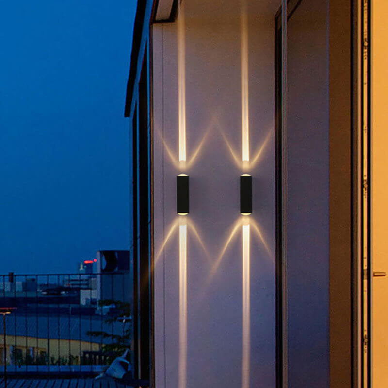 Moderne wasserdichte LED-Design-Außenwandleuchte