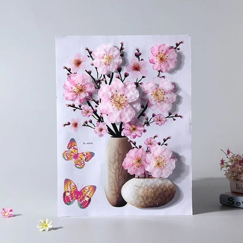 Garduru Pflanzenvase 3D-Stereo Aufkleber™ | 1+1 GRATIS
