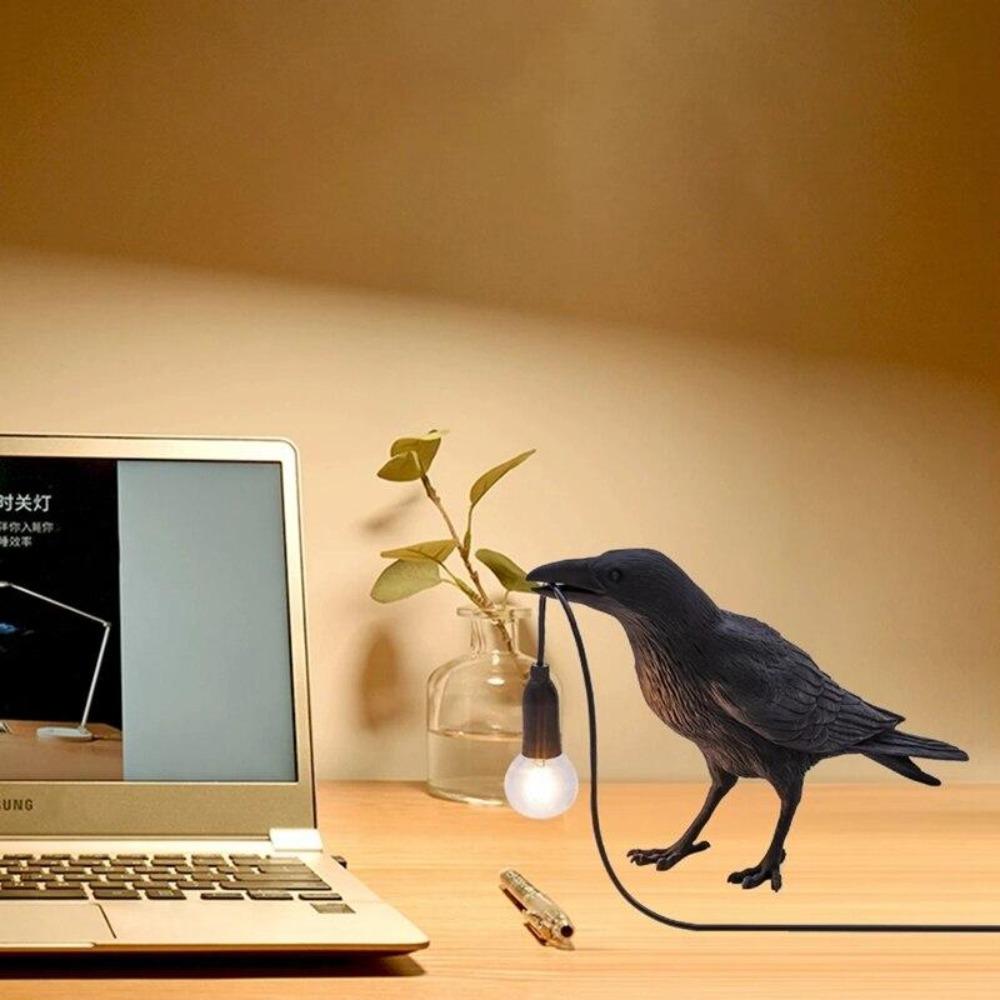 Garduru Nordic Bird Wandleuchte | Einzigartiges Design | Tischlampe & Wandlampe für Modernes Zuhause