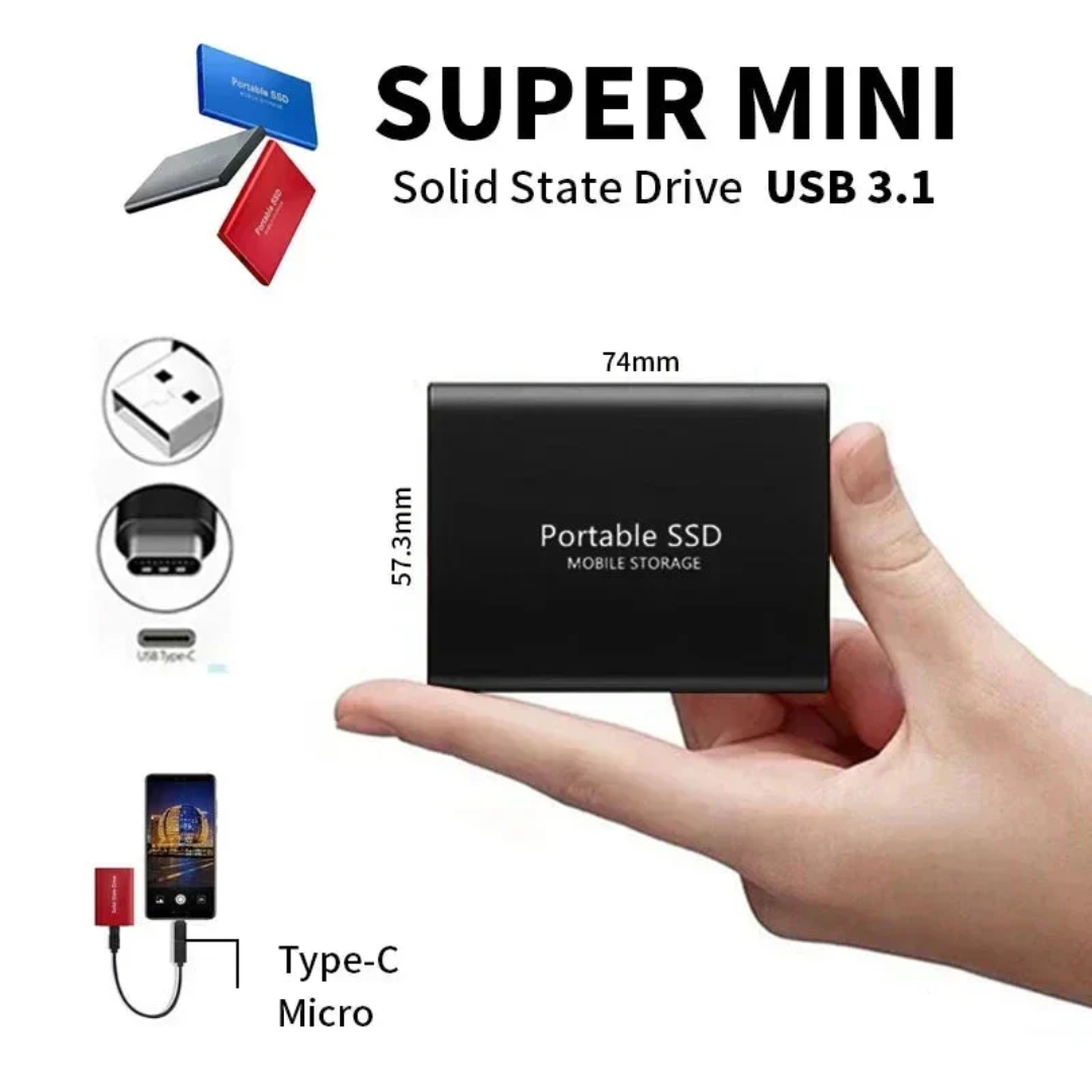 Tragbare Hochleistungs-SSD