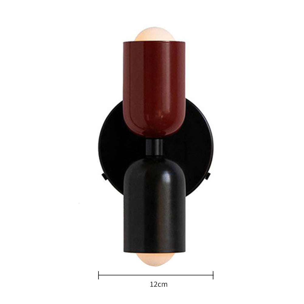 Wandleuchte Modern Dual Glass Wandlampe