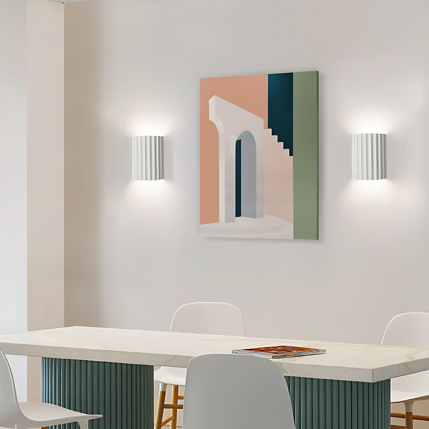 LumiWave – Wandleuchte mit wellenförmigem Design für ein modernes Interieur