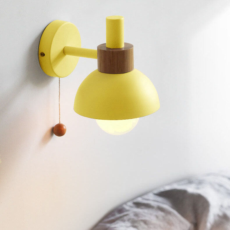 Wandleuchte Modern Bunte Metall-Kugel-Schirm