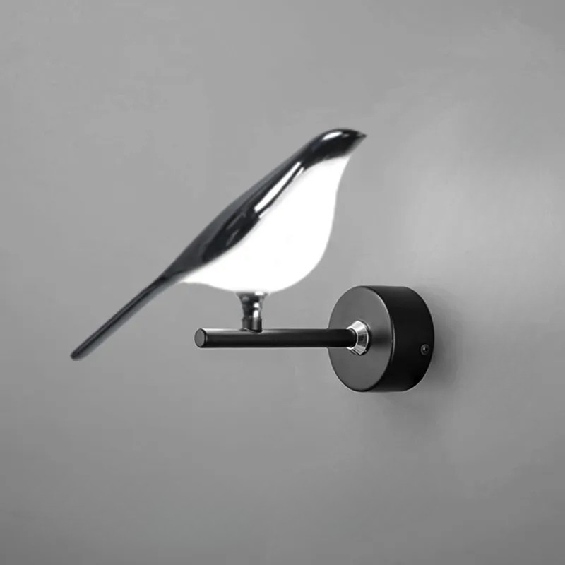 Wandleuchte mit Vögeln für stimmungsvolle Beleuchtung | BirdGlow