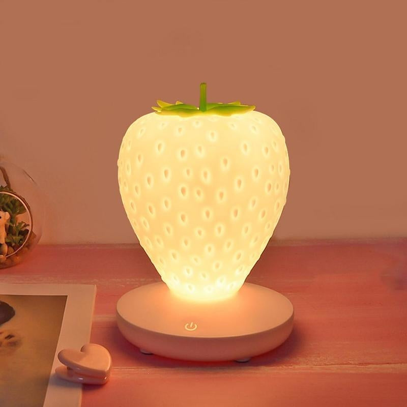 BerryGlow – Charmante Nachttischlampe mit warmem Licht für eine gemütliche Atmosphäre