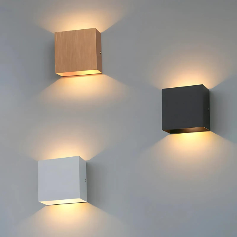 LED Wandleuchte für moderne Interiors - stilvolle Haus- und Bürol Beleuchtung