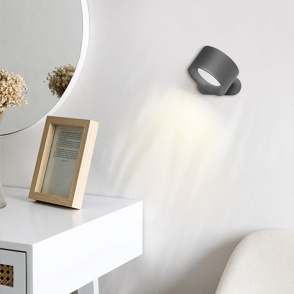 LumiTurn – Luxuriöse drehbare Wandleuchte mit minimalistischem Design