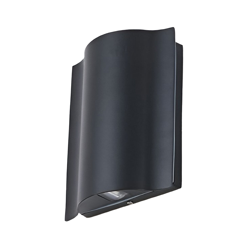 LED Wandleuchte Außen Modern Schwarzes Wandlicht