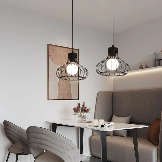 Moderne Metalldekoration - Vintage- und Industrielle Designlampe