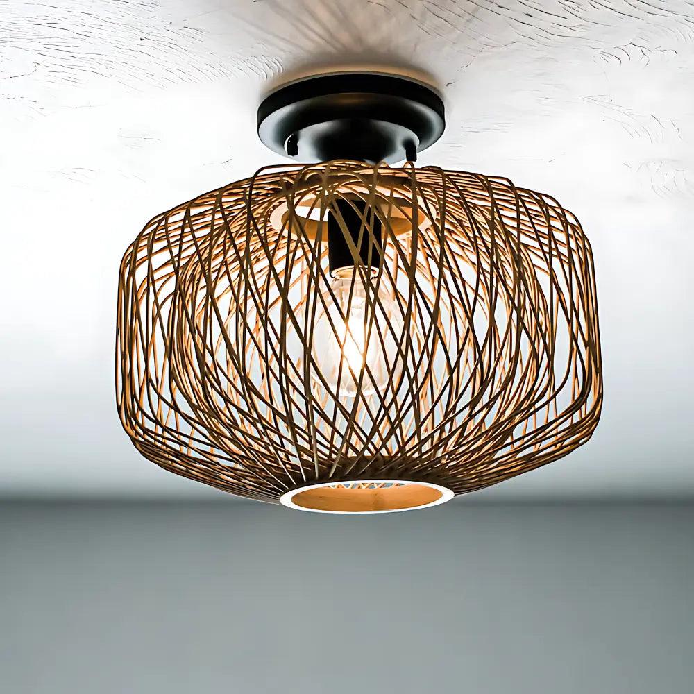 Moku Sora - Rattan Deckenlampe