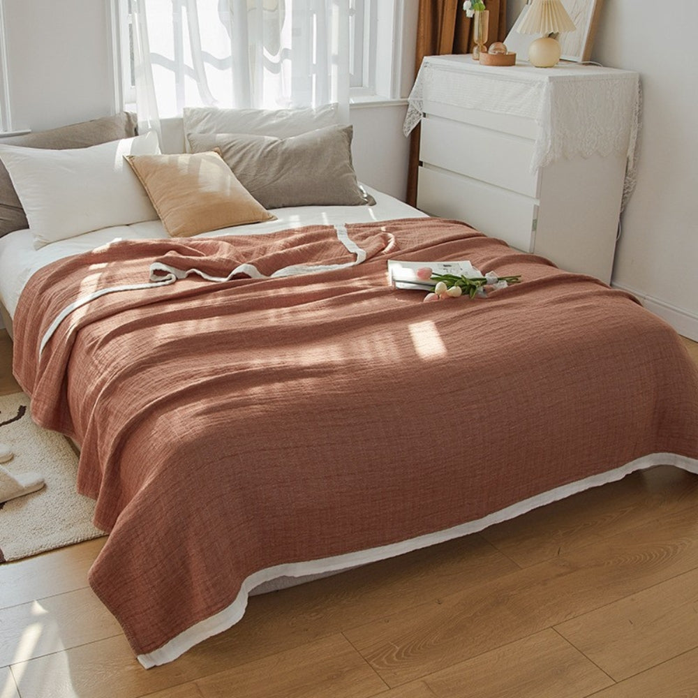 Deluxe Musselin Baumwolle Multi-Schicht Decke
