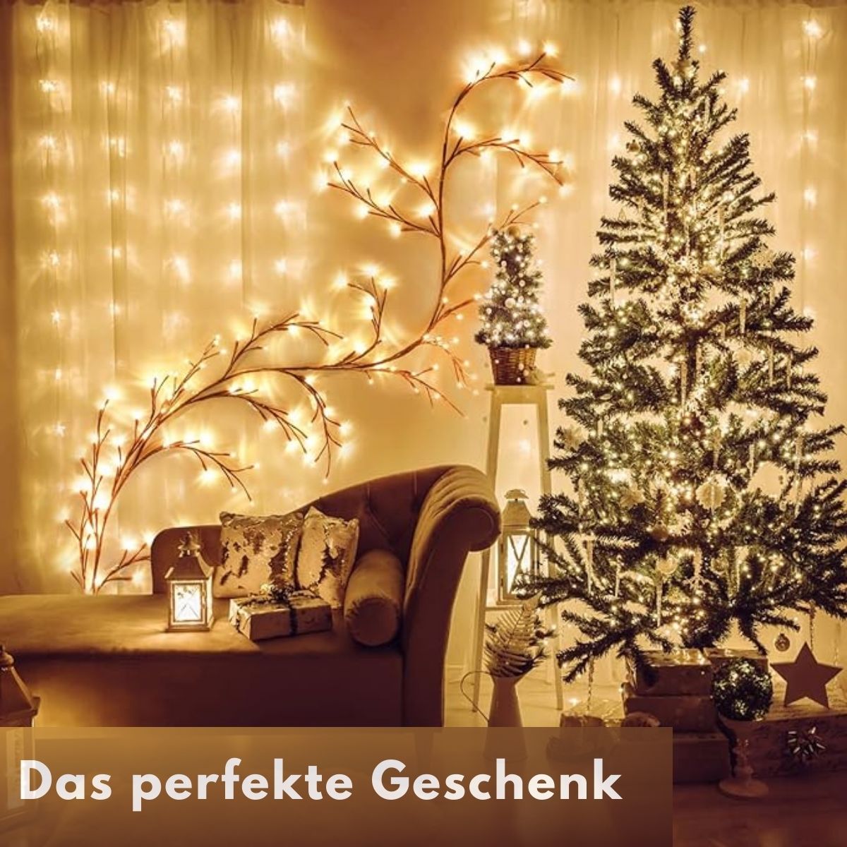 Garduru Weinreben-Lichterkette