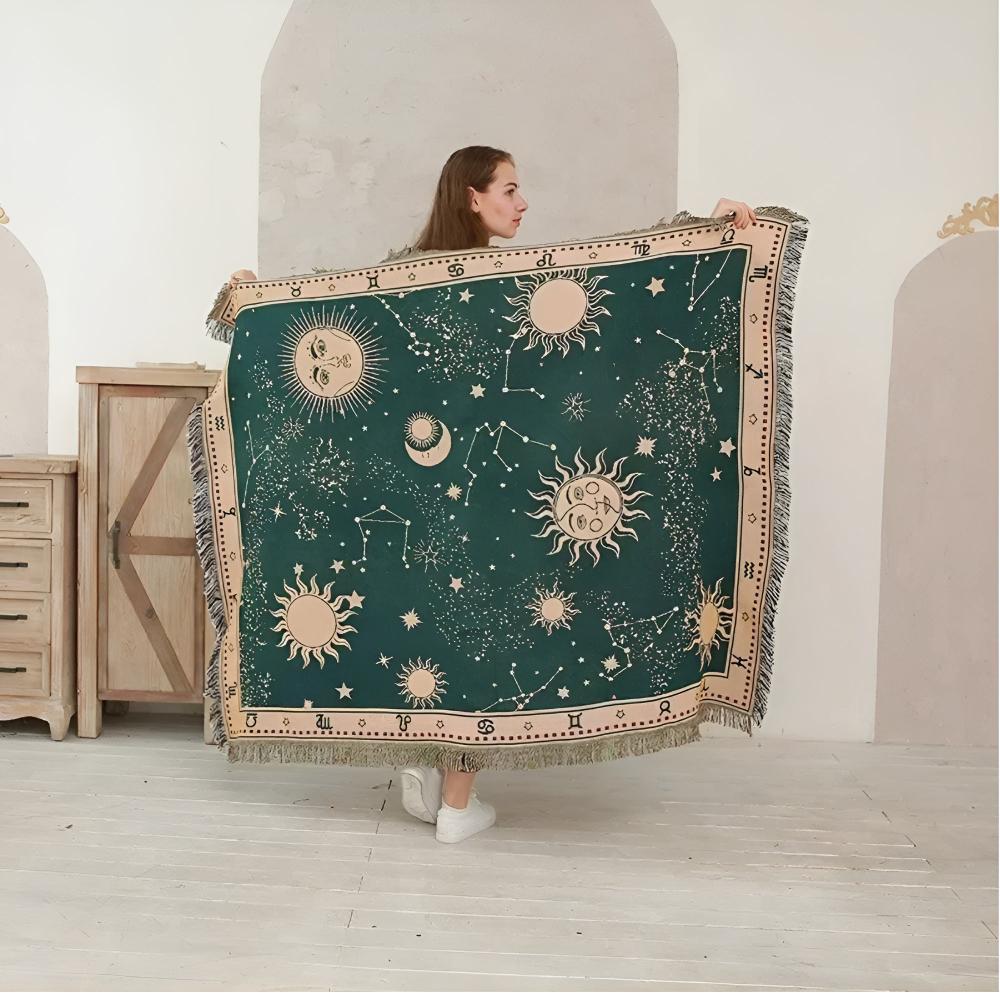 Sonnen Mond Sterne himmlische Decke