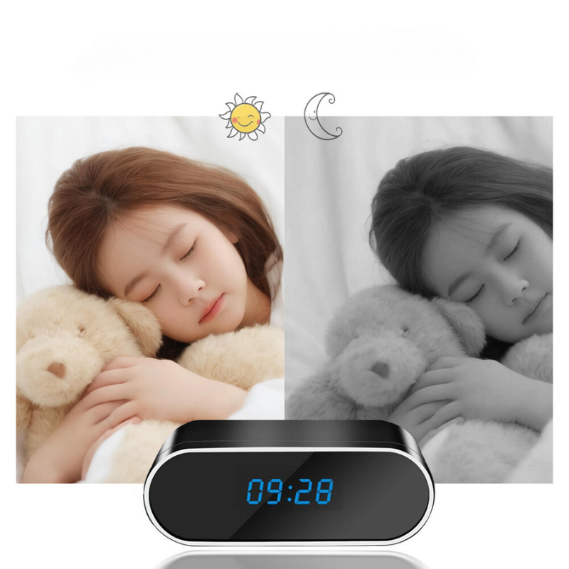 Garduru DISCRÈTE CAM – Getarnte HD Mini Kamera als Uhr für diskrete Sicherheit & Live-Überwachung