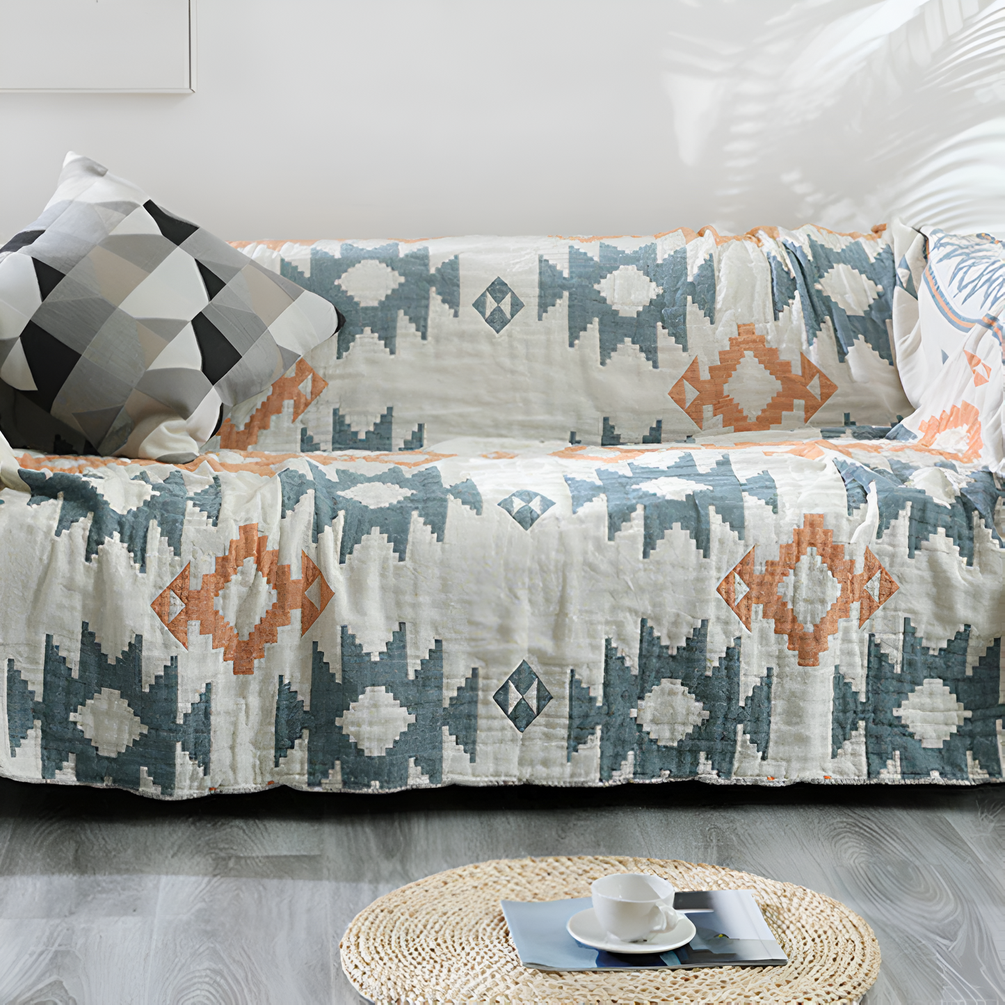 Wendbare geometrische Decke Sofa Überwurf