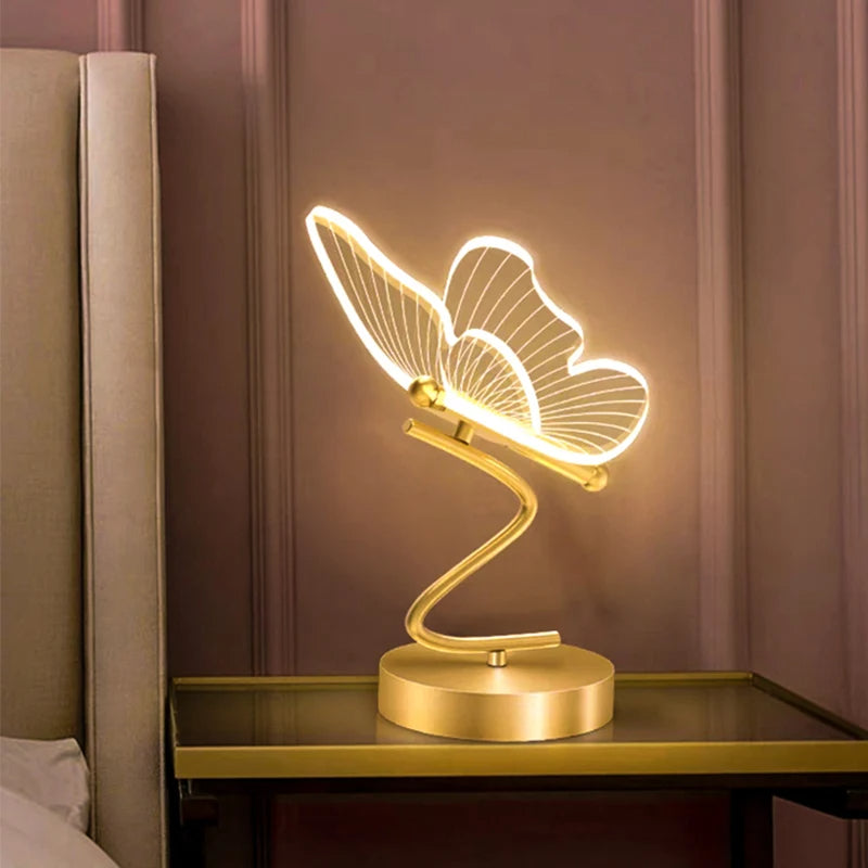 Garduru Schmetterlings LED-Tischlampe