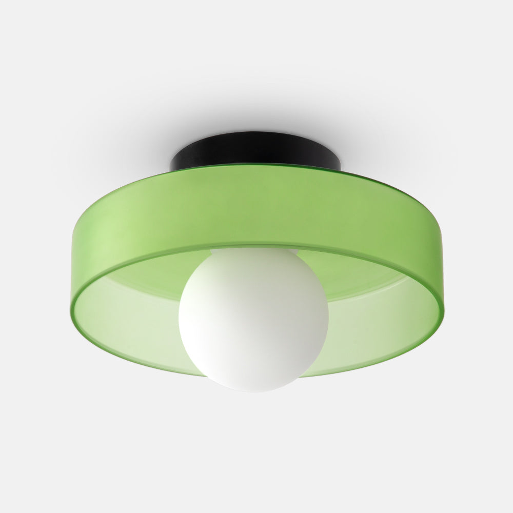 Garduru Runde Glas-Deckenleuchte – Elegantes & Minimalistisches Design