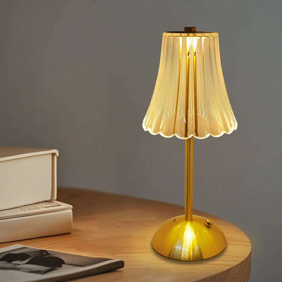 Éclat Cristal - Luxuriöse Kabelgebundene Tischlampe