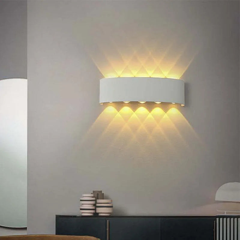 Wandleuchte Modern Weiß LED Wasserdichte Lampe
