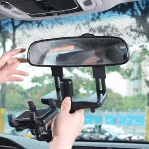 Luxora Universeller Auto Innenspiegel Freisprecheinrichtungs-Handyhalter
