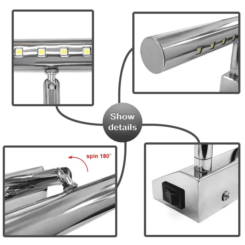 LED Wandleuchte Wandleuchte Wandlampe Badezimmer Spiegellicht Leuchte