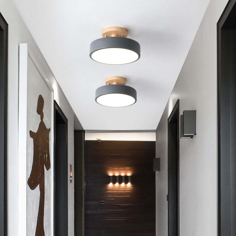 Garduru Holz LED Deckenleuchte – Dimmbar 36W natürliche Eleganz