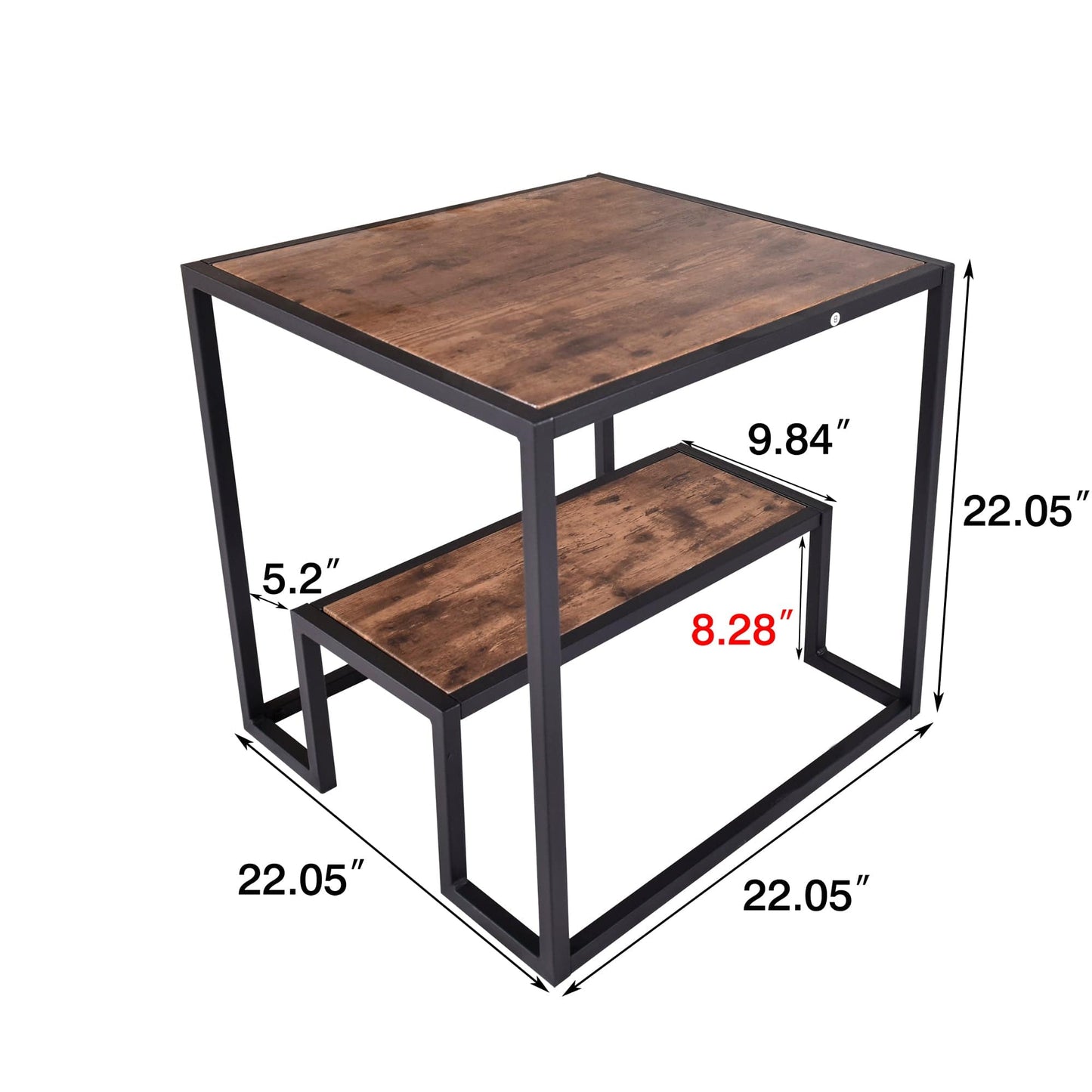 2-Tier Beistelltisch