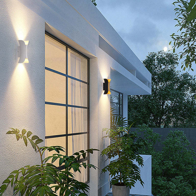 Garduru LED Wandleuchte – Moderne Aluminium Außenlampe für Terrassen & Wege