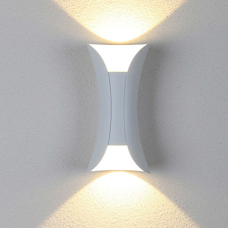 Garduru LED Wandleuchte – Moderne Aluminium Außenlampe für Terrassen & Wege