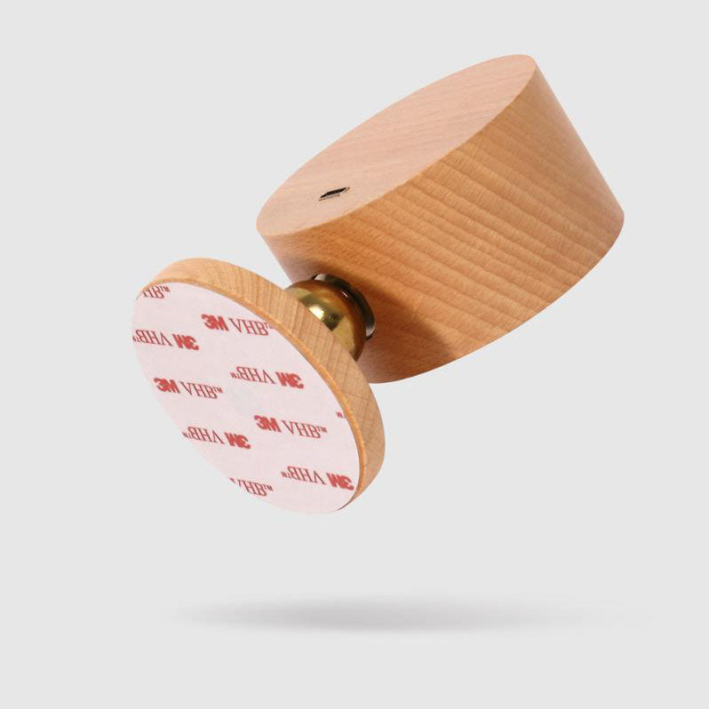 Minimalistische Holz USB wiederaufladbare Touch magnetische LED Nacht Wandleuchte Lampe Licht