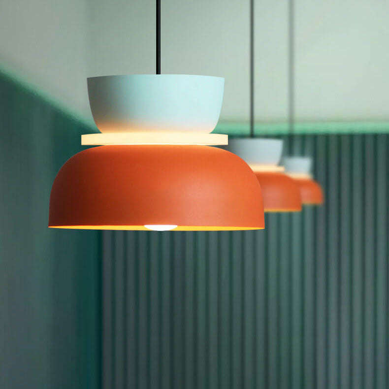 Garduru | Bunte nordische LED-Pendelleuchte, die mit ihrem lebhaften Design eine einladende Atmosphäre schafft