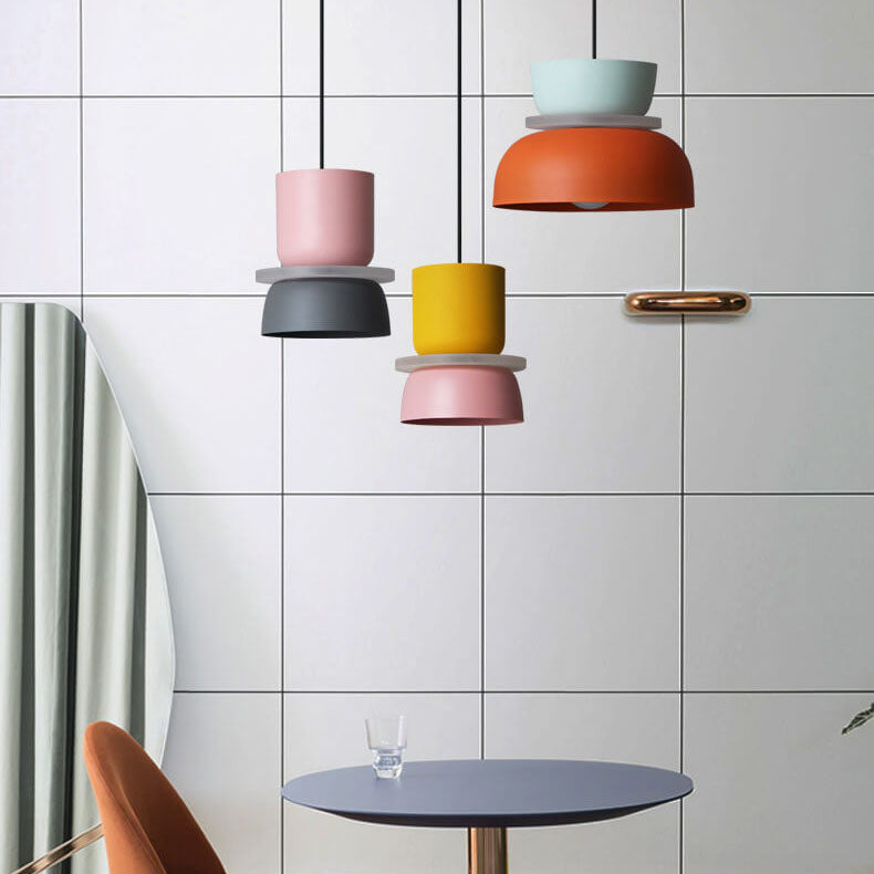 Garduru | Bunte nordische LED-Pendelleuchte, die mit ihrem lebhaften Design eine einladende Atmosphäre schafft