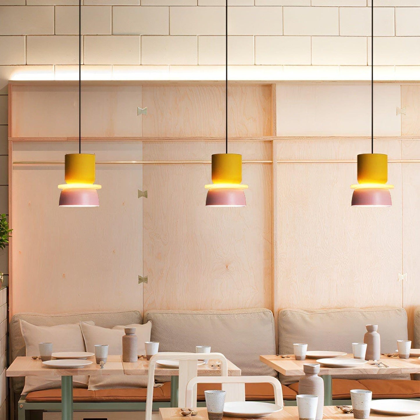 Bunte Macaron LED Pendelleuchte – Moderne Küchenpendelleuchte für Wohnkultur