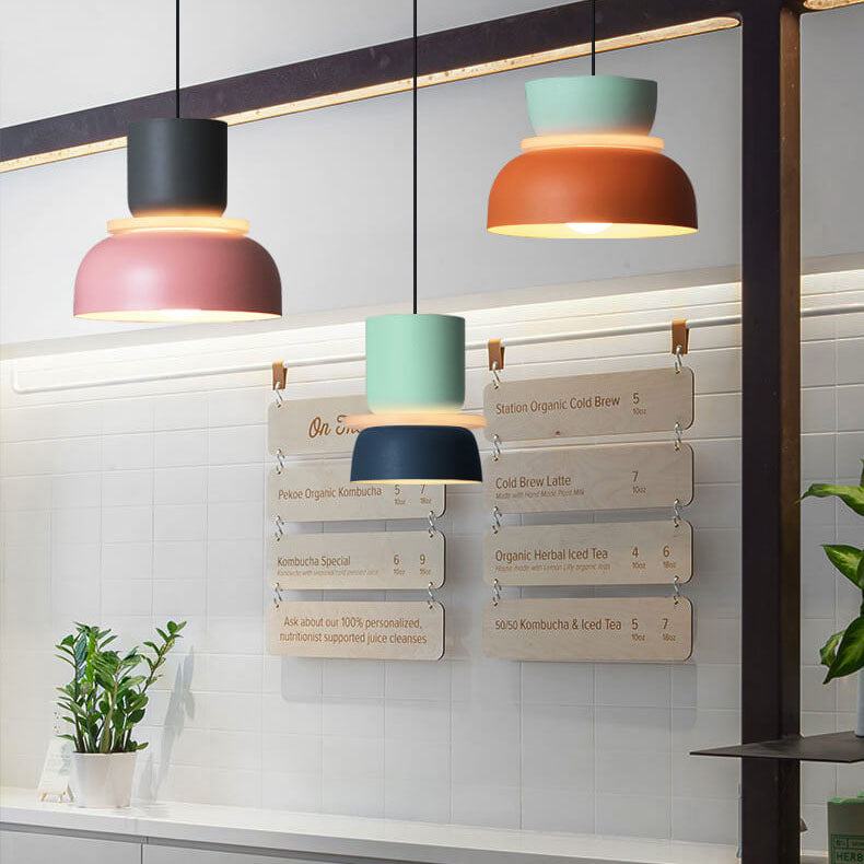 Garduru | Bunte nordische LED-Pendelleuchte, die mit ihrem lebhaften Design eine einladende Atmosphäre schafft