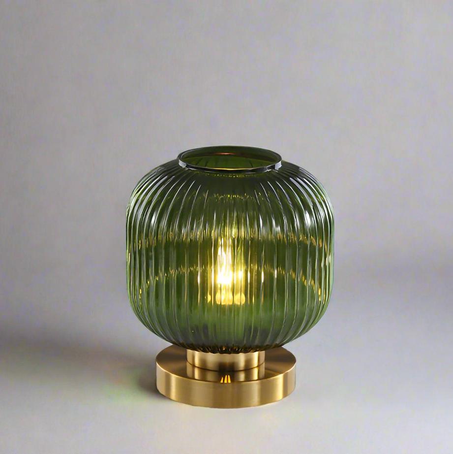 AmberGlow – Luxus Tischlampe mit skandinavischer Wärme