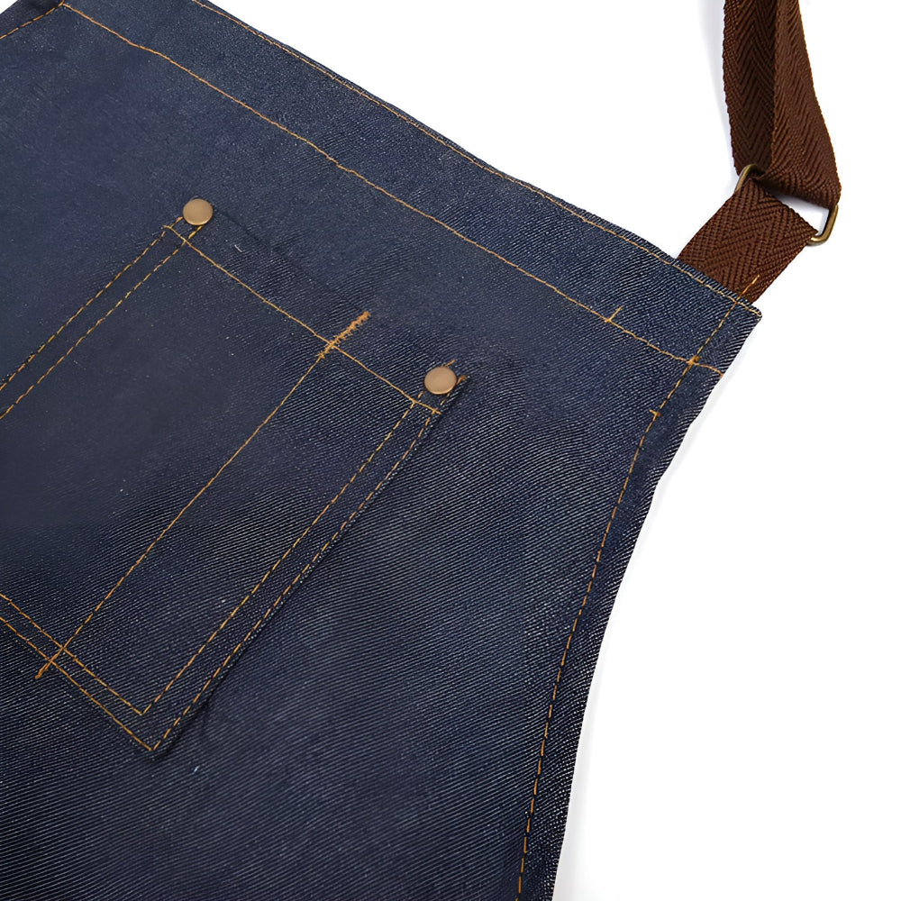 Verstellbare Denim-Schürze