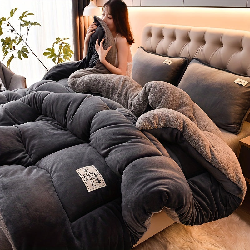 Chloé - Luxus-Sherpa-Fleece-Decke für Komfort und Eleganz