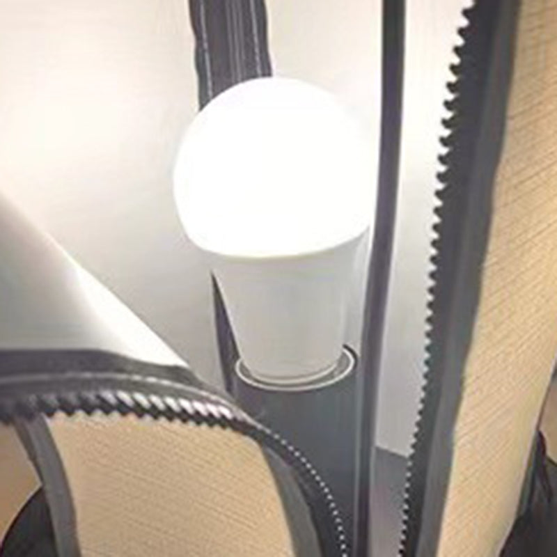 Garduru - Vintage LED Stehlampe mit Dimmer & Fernbedienung für gemütliche Wohnzimmer-Stimmung