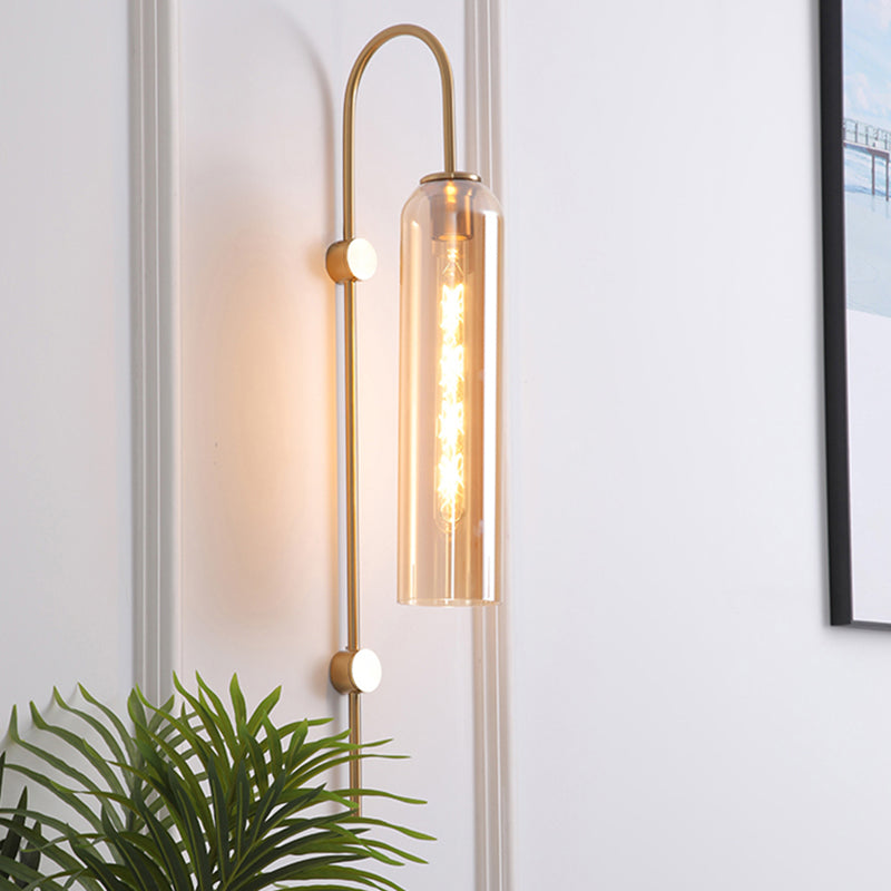 Wandleuchte Modern Glas Metall Wandleuchte