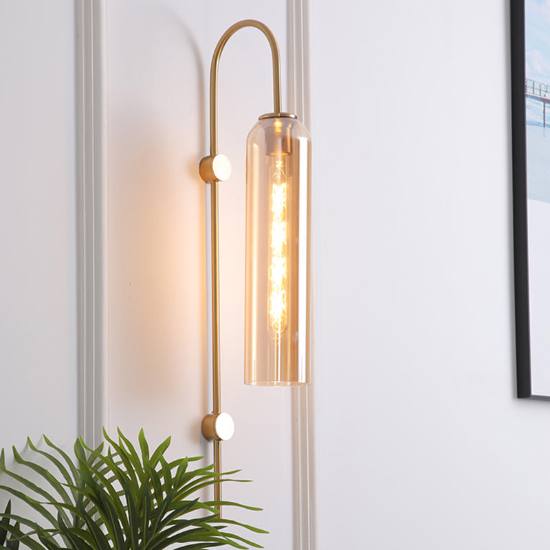 Wandleuchte Modern Glas Metall Wandleuchte