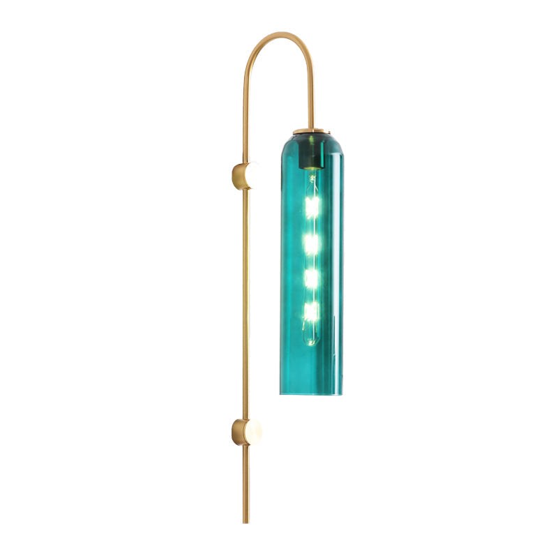 Wandleuchte Modern Glas Metall Wandleuchte