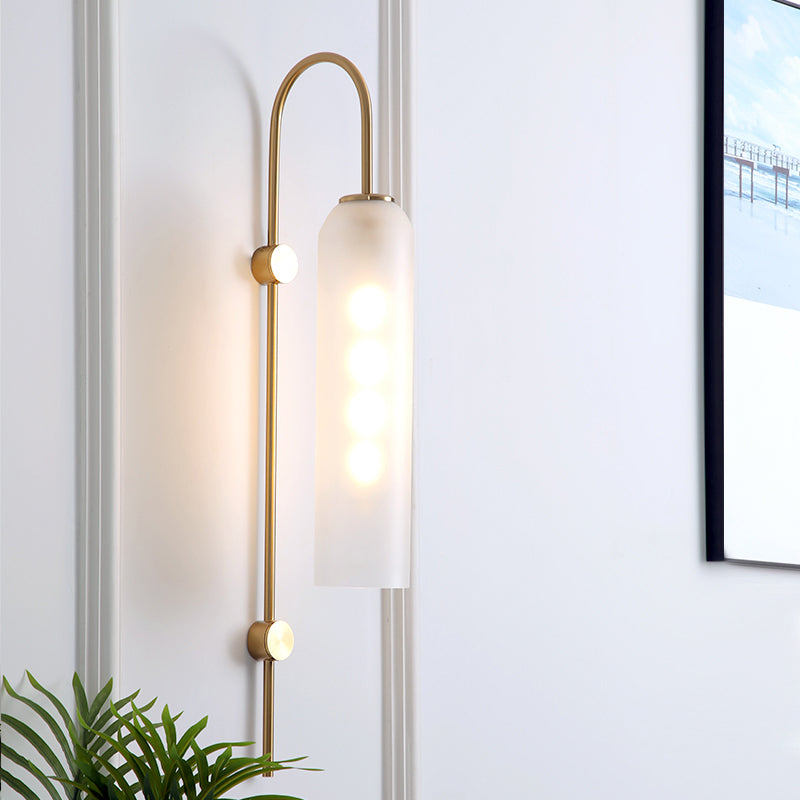 Wandleuchte Modern Glas Metall Wandleuchte