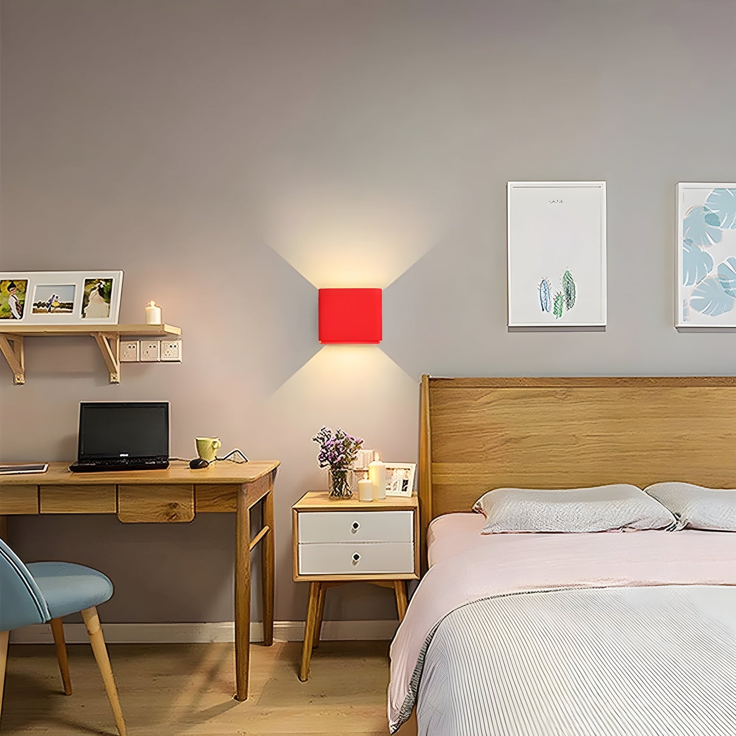 Garduru Light - Moderne Quadratische LED-Wandleuchte