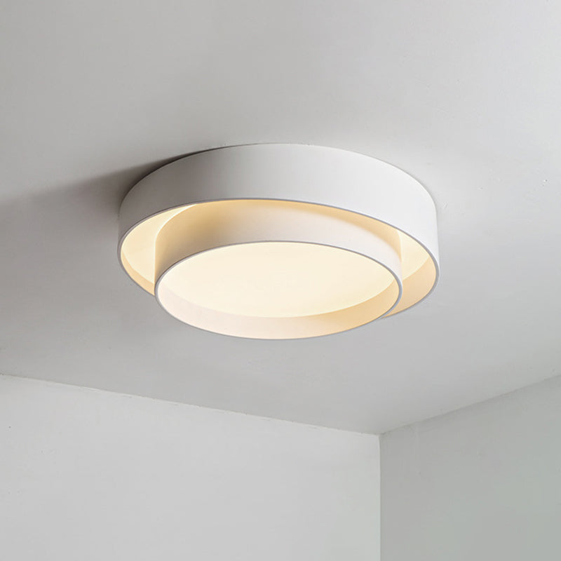 Deckenleuchte Modern Weiß Metall Einbaulampe